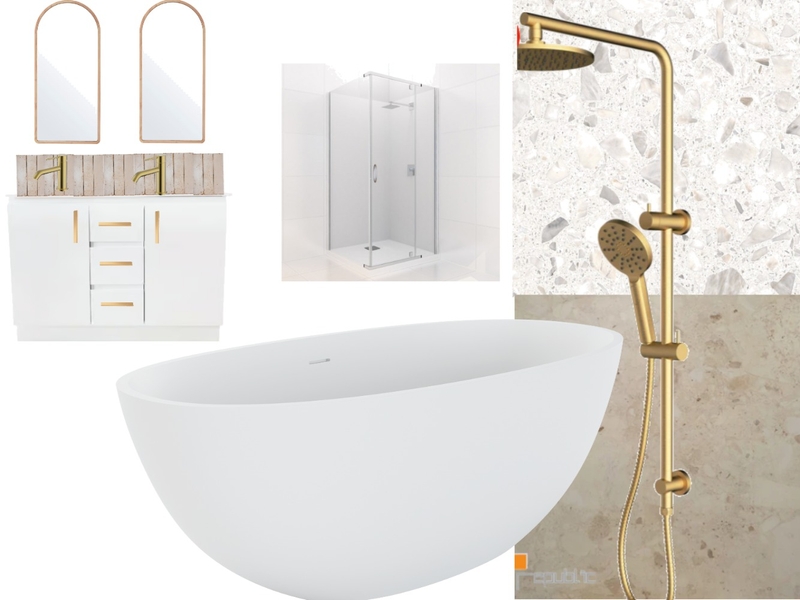 Lake Main Bath Mood Board by staged design on Style Sourcebook