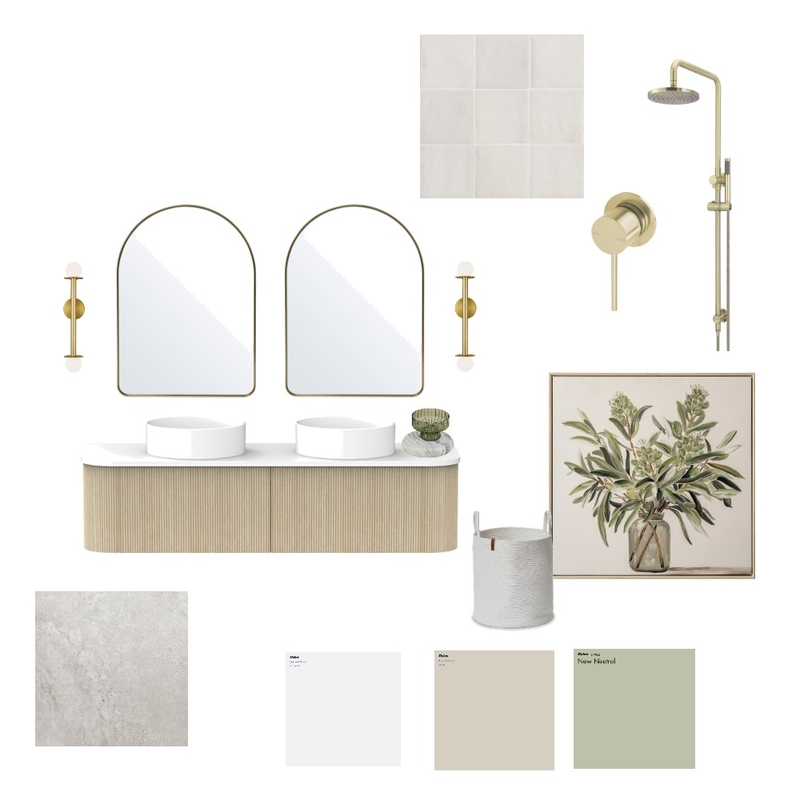 ensuite Mood Board by sum.yyh on Style Sourcebook