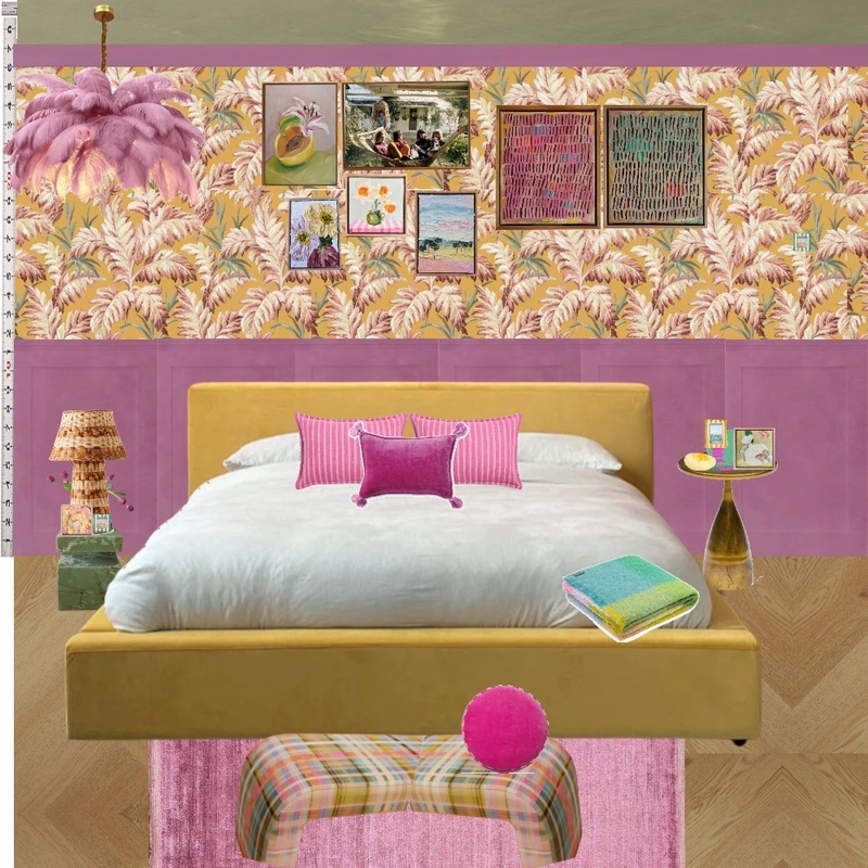 Old Hollywood Bedroom Wall Mood Board by dl2407 on Style Sourcebook