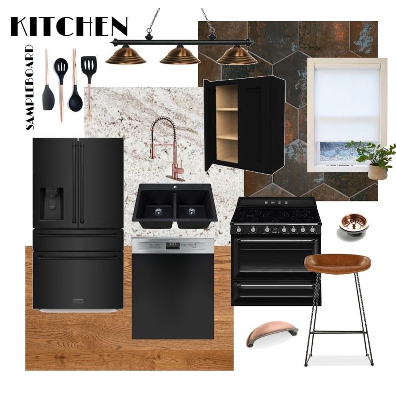 kitchen sample board Mood Board by HaneenDwellingDreams on Style Sourcebook