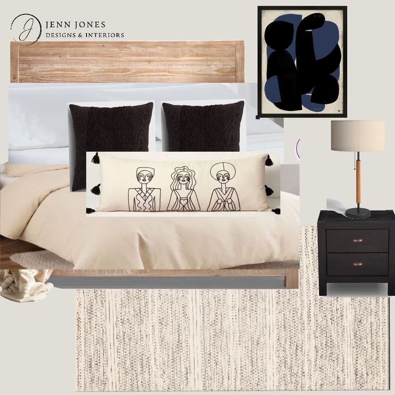 Kellie Middle Bedroom Bedding Mood Board by Jennjonesdesigns@gmail.com on Style Sourcebook