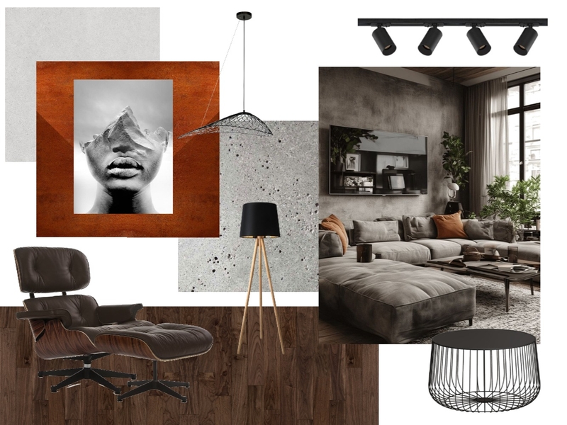 Концепт Лофт Mood Board by DariaZel on Style Sourcebook