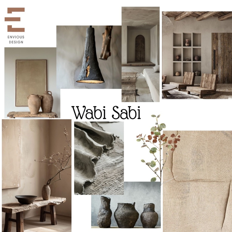 Mood Board - Wabi Sabi Mood Board by Fouad on Style Sourcebook