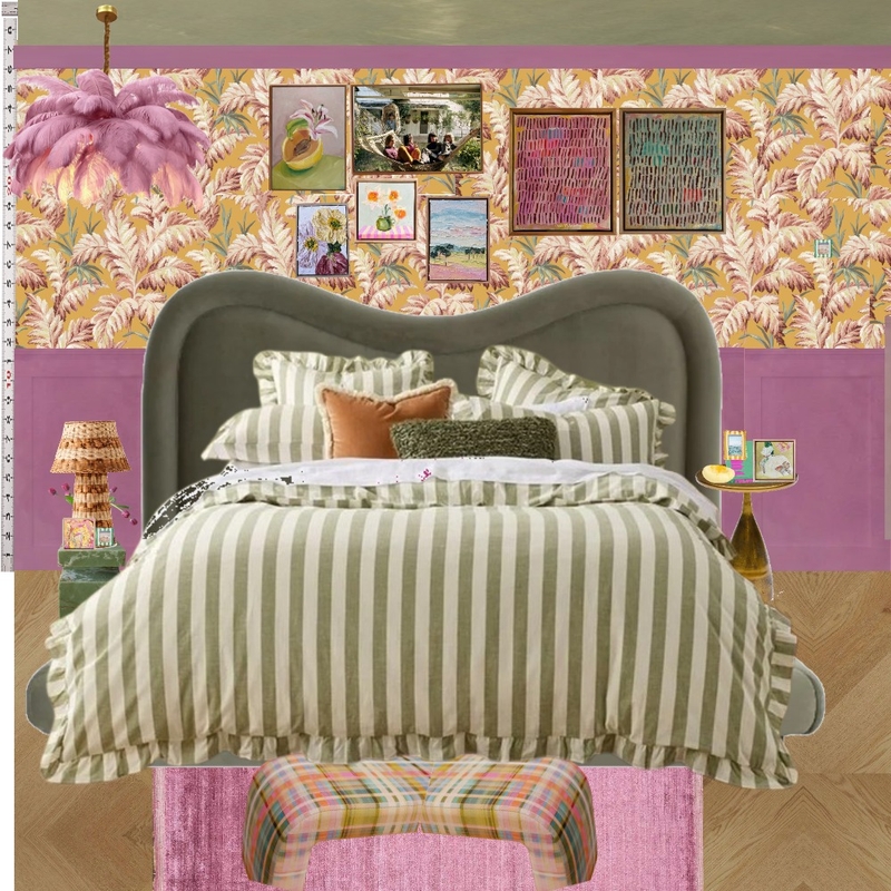 Old Hollywood Bedroom Wall Mood Board by dl2407 on Style Sourcebook