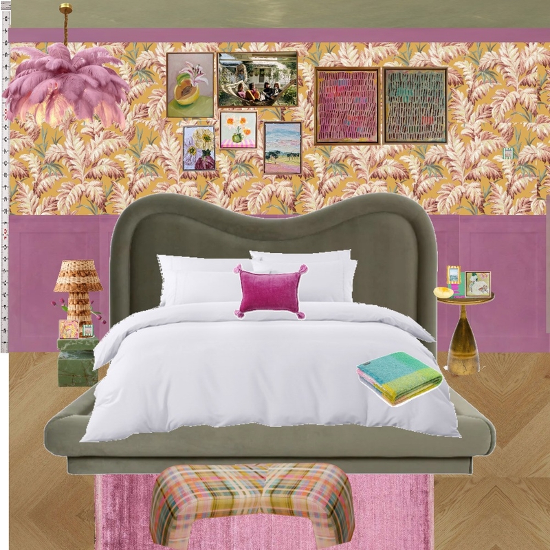 Old Hollywood Bedroom Wall Mood Board by dl2407 on Style Sourcebook