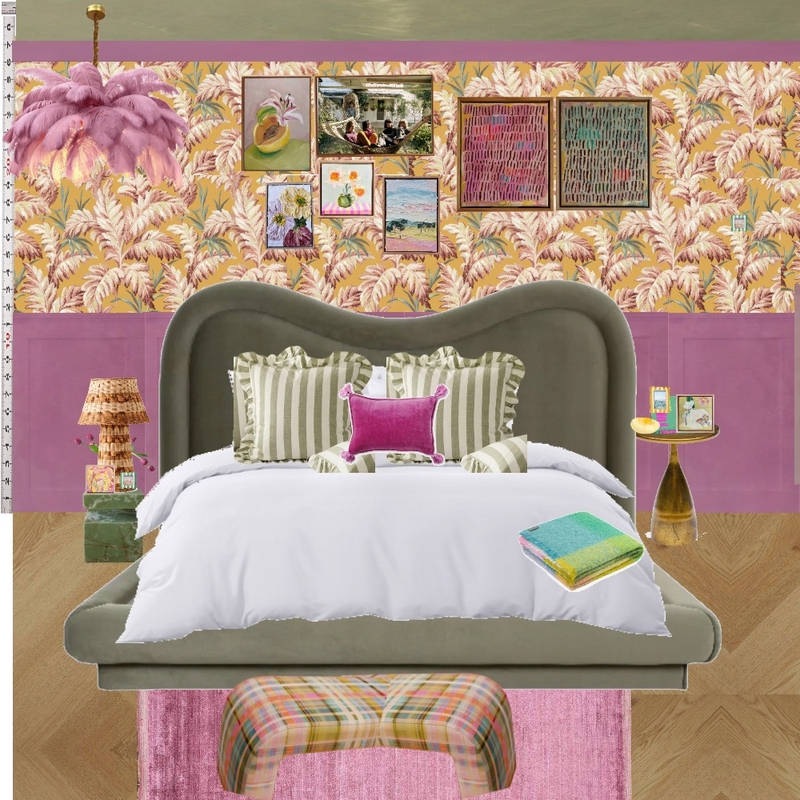 Old Hollywood Bedroom Wall Mood Board by dl2407 on Style Sourcebook