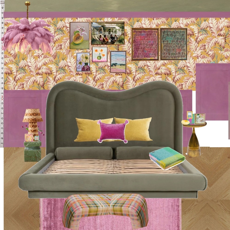 Old Hollywood Bedroom Wall Mood Board by dl2407 on Style Sourcebook