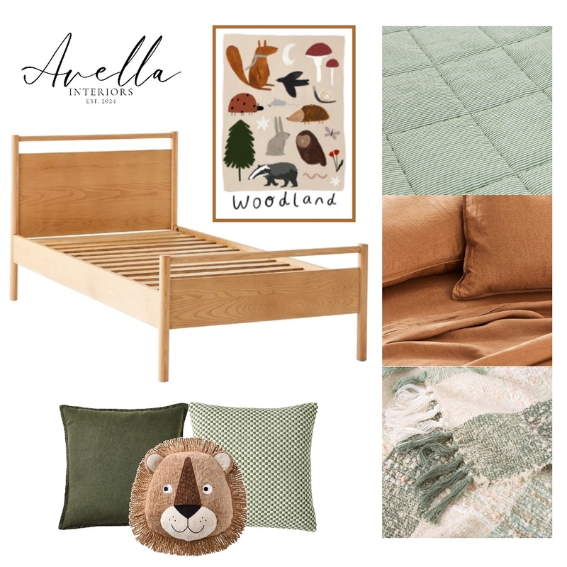 Boy’s Room - woodland Mood Board by Avella Interiors on Style Sourcebook