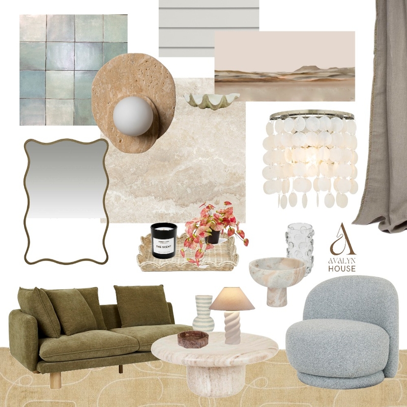 SHORE LIVING Mood Board by AVALYN HOUSE on Style Sourcebook