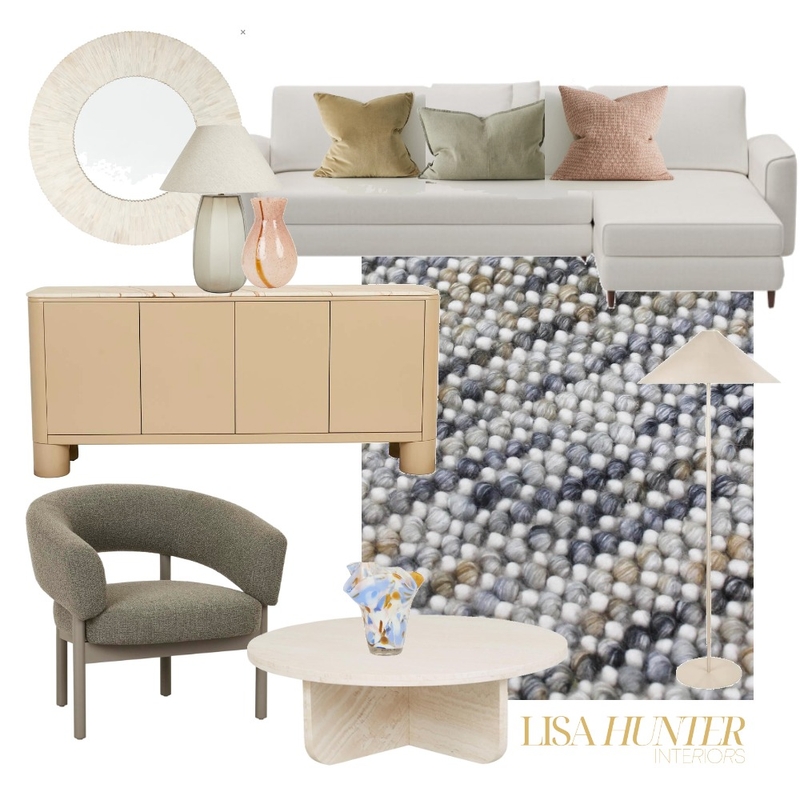 Casual Contemporary - Living room Mood Board by Lisa Hunter Interiors on Style Sourcebook