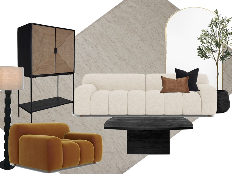 45 Aston street, toowong downstairs seating room Mood Board by tlaws on Style Sourcebook