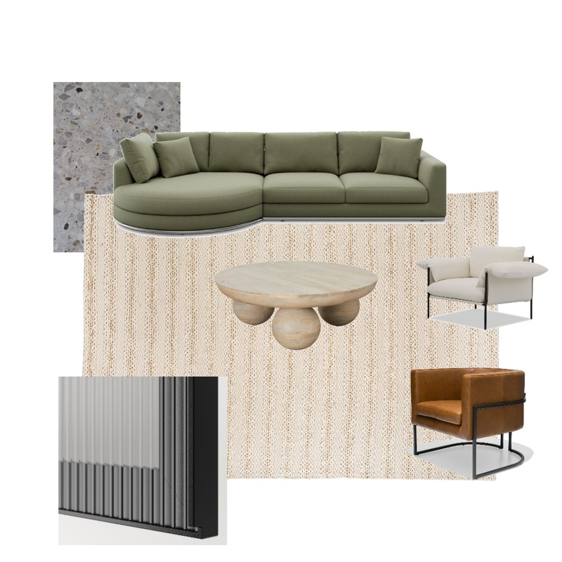 Lounge room - green couch v2 Mood Board by JesSib on Style Sourcebook
