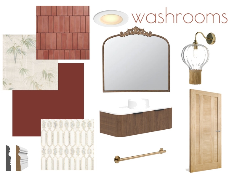 washroom restaurant Mood Board by laila elamir on Style Sourcebook