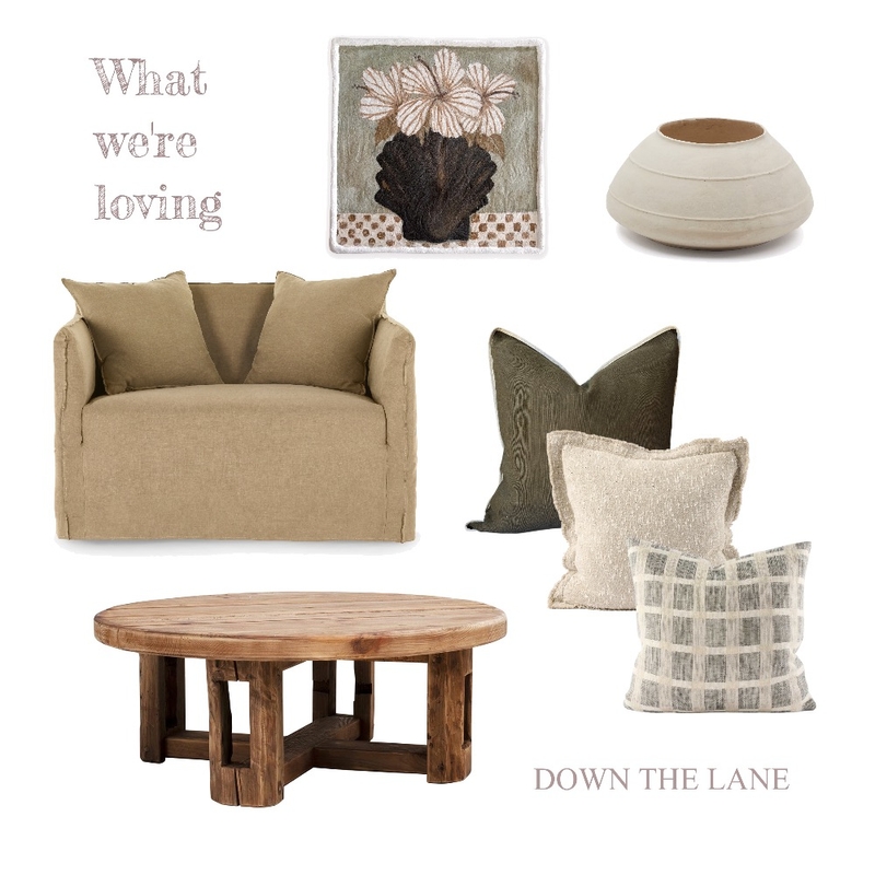 Earthy Tones Mood Board by DOWN THE LANE by Tina Harris on Style Sourcebook