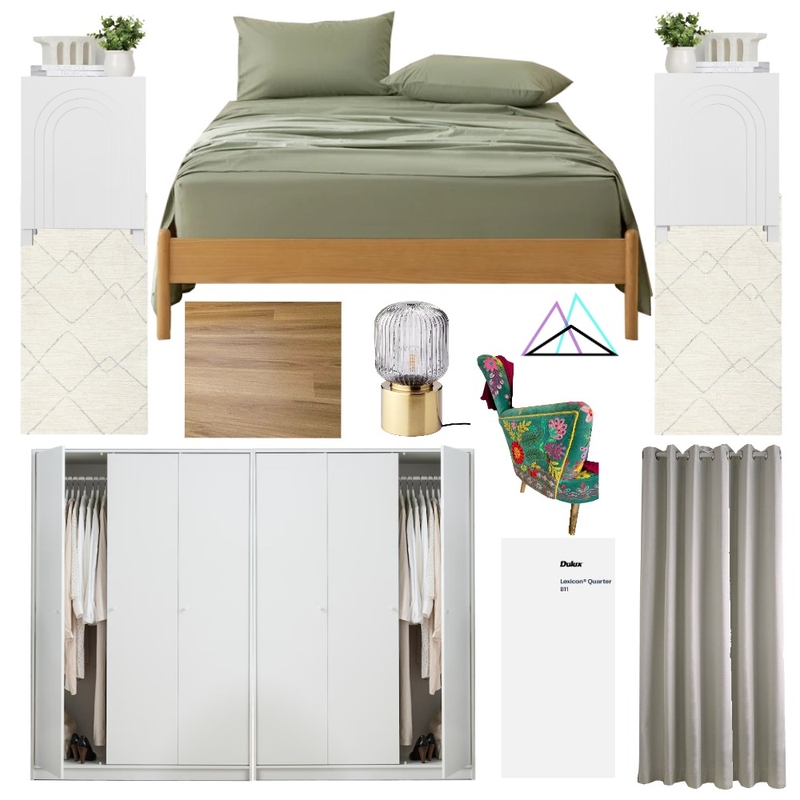 Aunty Shell bedroom Mood Board by Invelope on Style Sourcebook