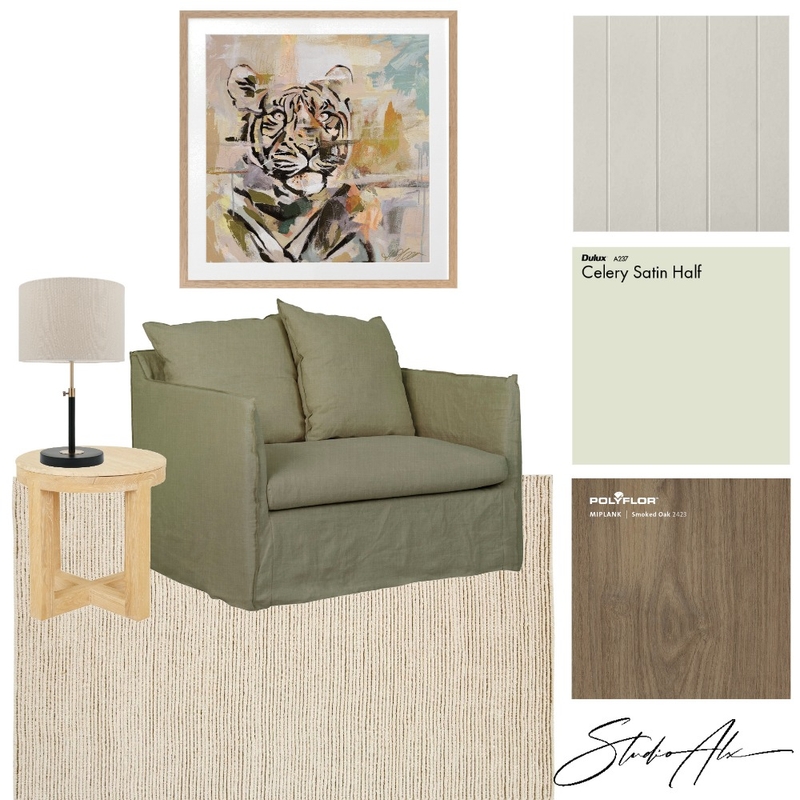 Reading Nook Mood Board by Studio Alx on Style Sourcebook