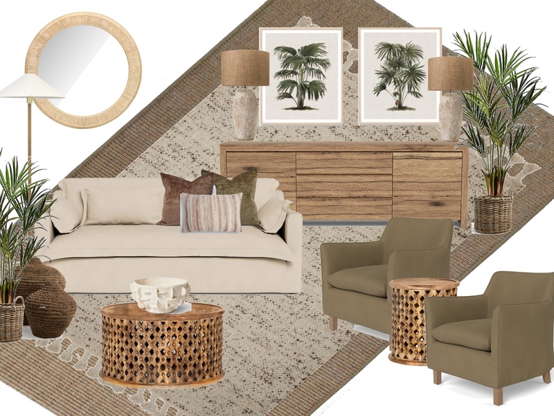 Kate Wyllie lounge room Mood Board by tlaws on Style Sourcebook