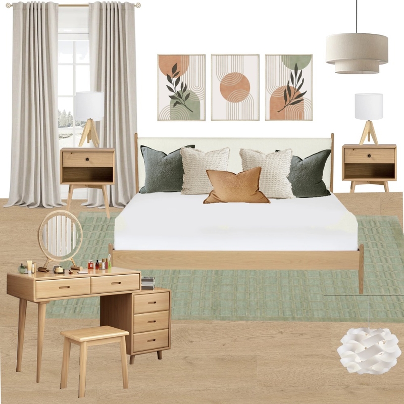 Nordic Bedroom Mood Board by Farzanehmm on Style Sourcebook