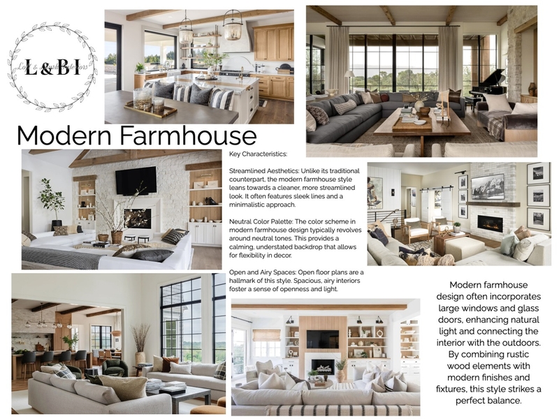 Modern Farmhouse Mood Board by Loft&Blush on Style Sourcebook