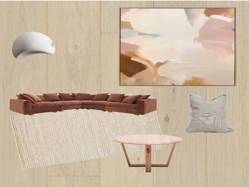 rust peach Mood Board by HouseofBrown on Style Sourcebook