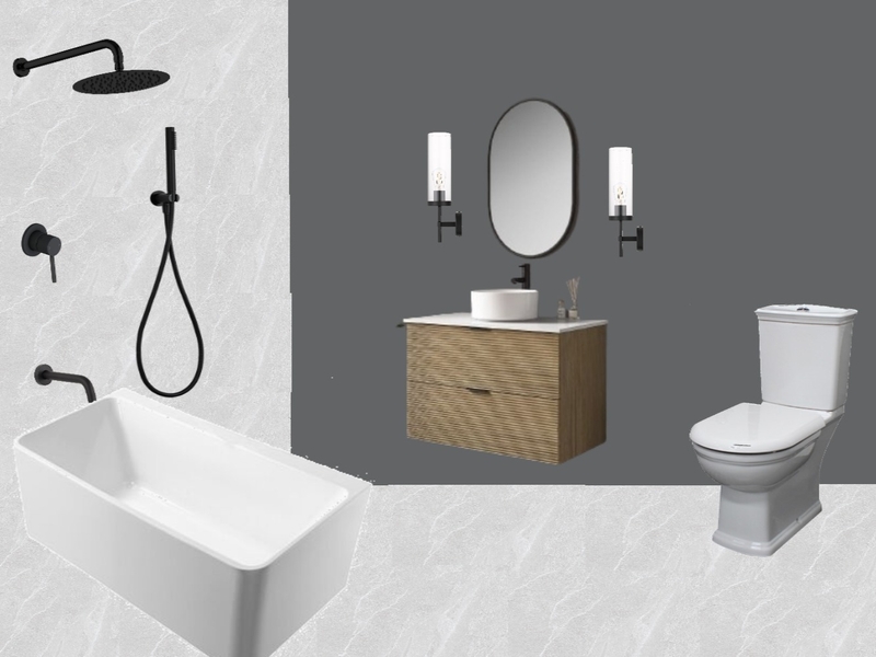 Austin Upstairs bath Mood Board by allie.jardim@gmail.com on Style Sourcebook