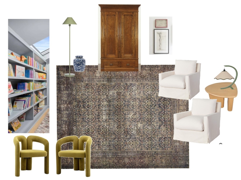 Game Room / Library Mood Board by Annacoryn on Style Sourcebook