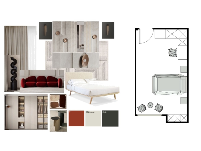 bedroom Mood Board by kosarsam on Style Sourcebook