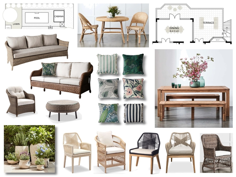 Hunters Hill - Alfresco & Cabana zones Mood Board by ONE CREATIVE on Style Sourcebook