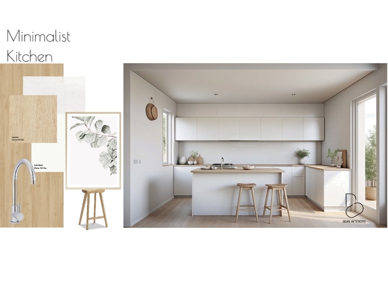 Minimalist Kitchen Mood Board by Bean Interiors on Style Sourcebook