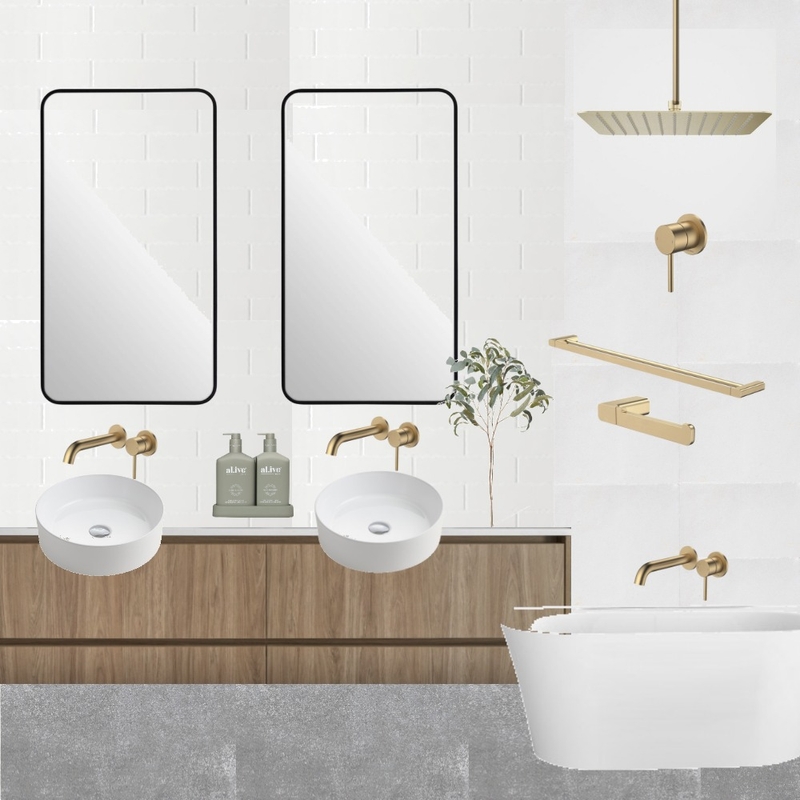 Ensuite 3 Mood Board by tess_lyons@hotmail.com on Style Sourcebook