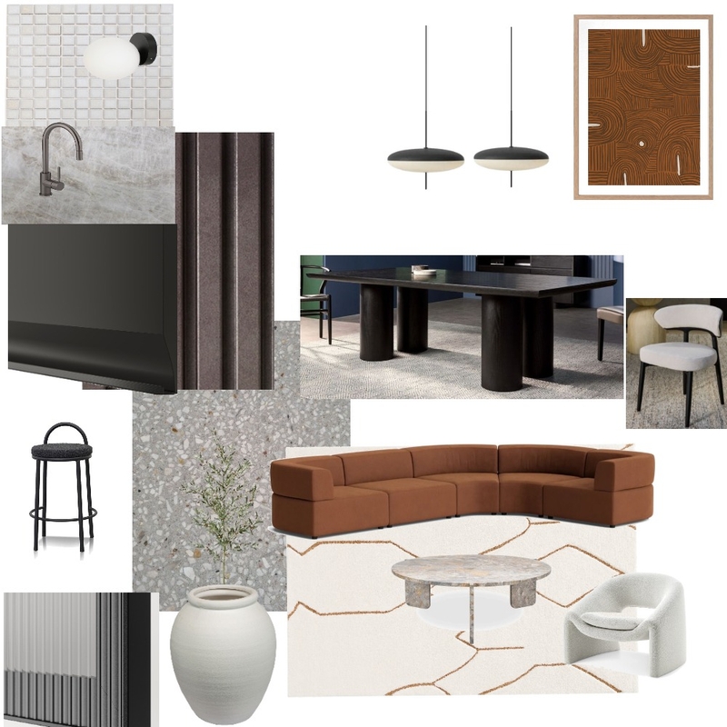 Brown sofa Mood Board by JessSib on Style Sourcebook