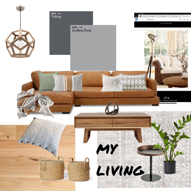 Living Mood Board by EBass on Style Sourcebook