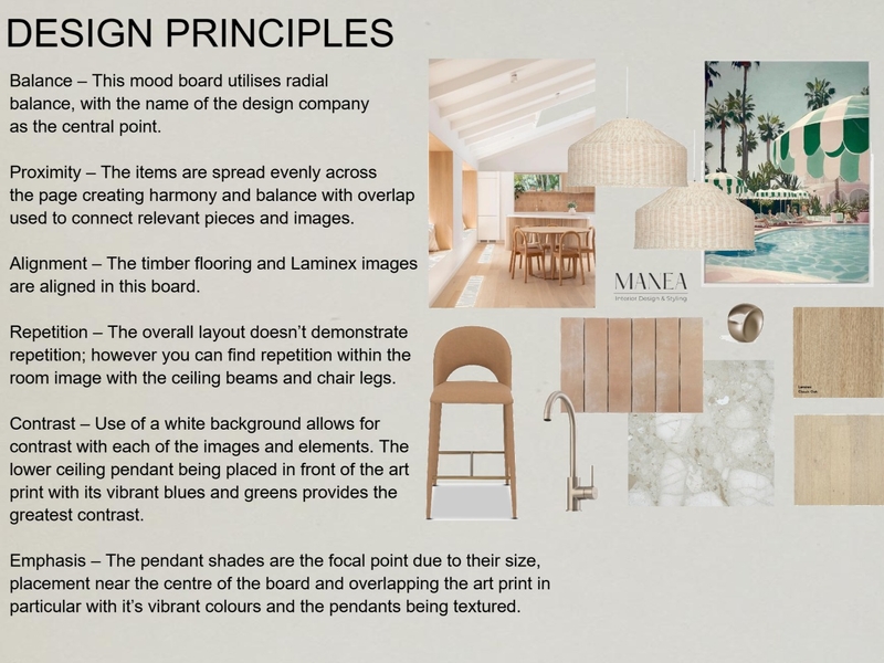 Design Principles Mood Board by anitamcrae on Style Sourcebook