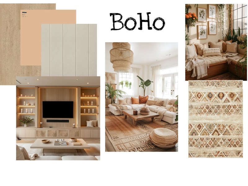 Mahoney's Living Room - BoHo Mood Board by nerolie_10@hotmail.com on Style Sourcebook