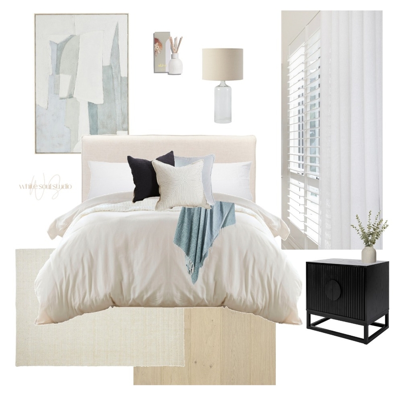 Bedroom Styling Mood Board by White Soul Studio on Style Sourcebook