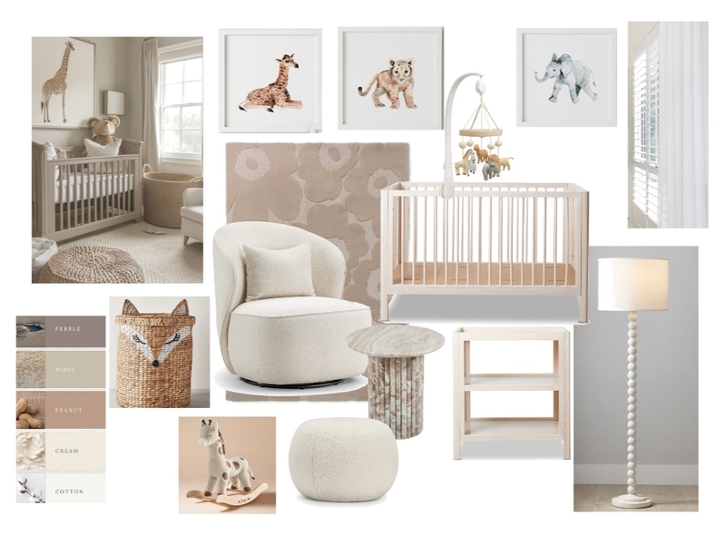 nursery Mood Board by houseofrein on Style Sourcebook