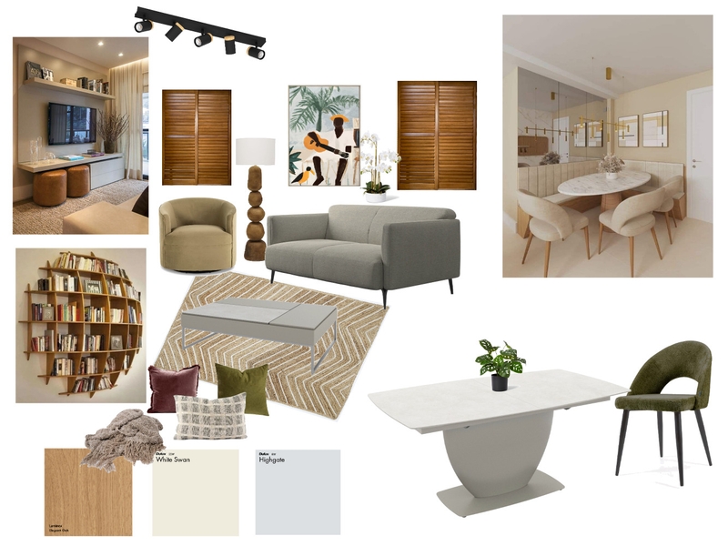 ARN-3H Living, Dining, Kithchen Mood Board by Spencer N. Sze on Style Sourcebook