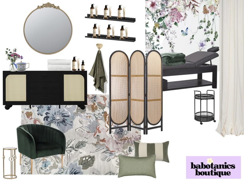Facialist Room Mood Board by The Ginger Stylist on Style Sourcebook