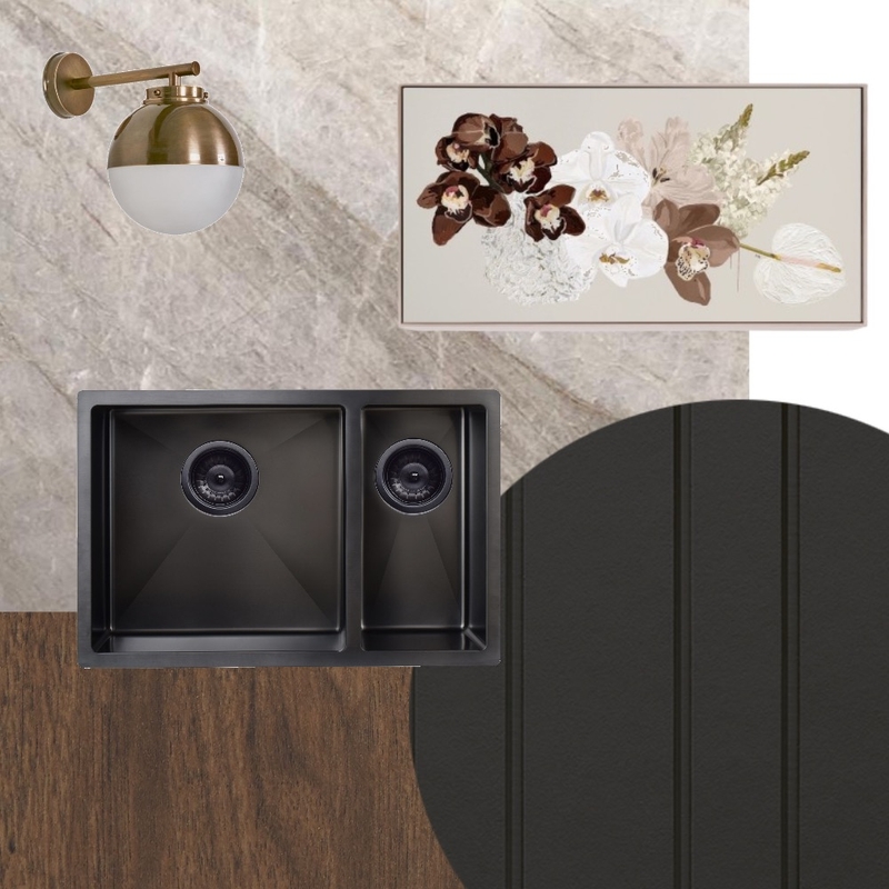 Dark Mood Board by Clare&Co. on Style Sourcebook