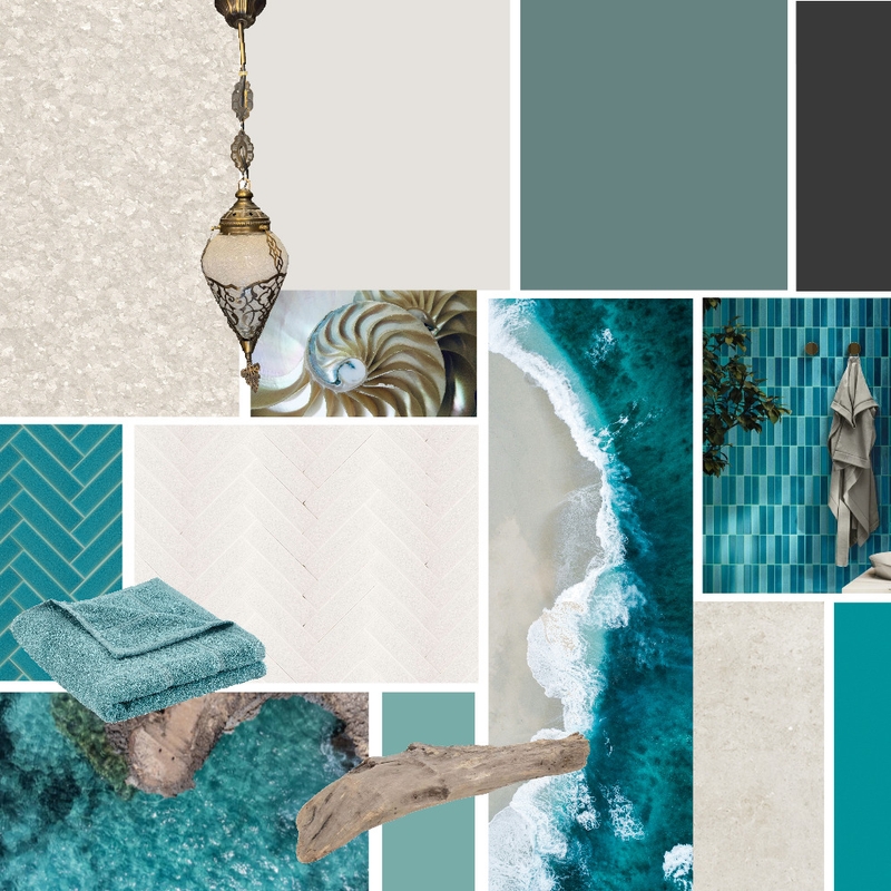 Gästebad L&K Braun Variante 2 Mood Board by ROOM AND COLOR on Style Sourcebook