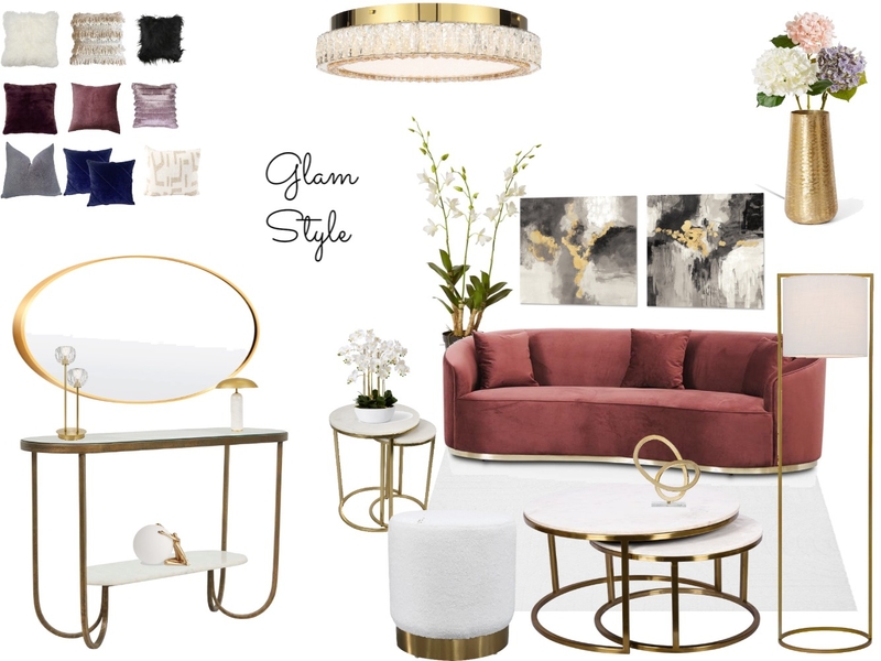 glam style Mood Board by fafazri on Style Sourcebook