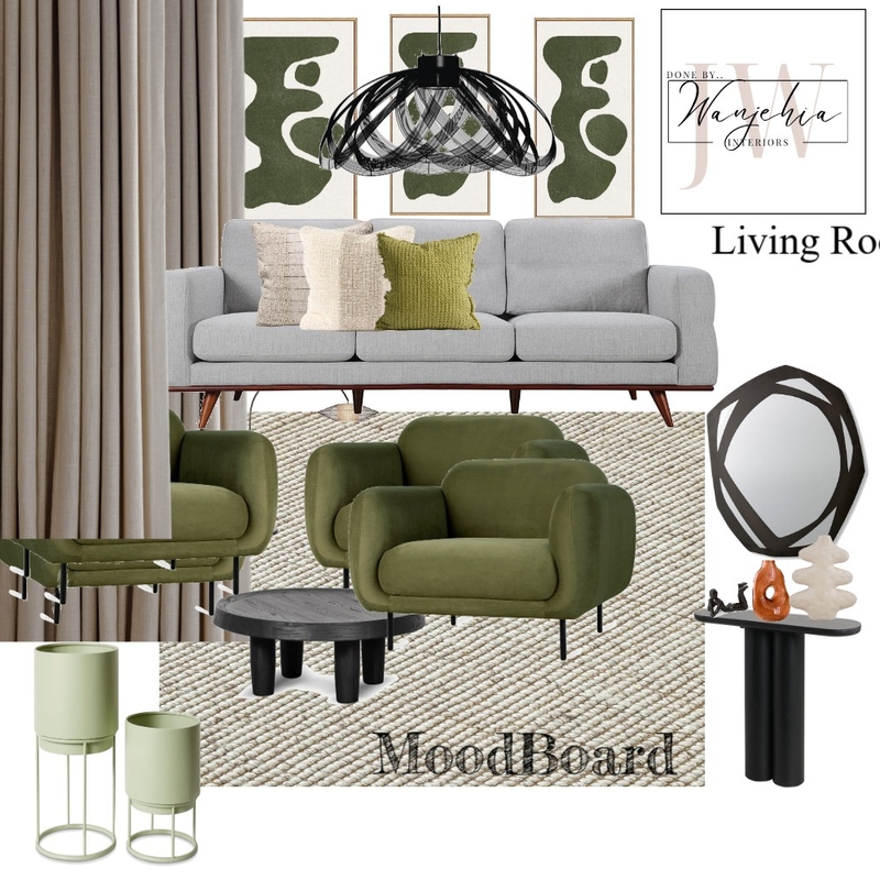 living room sofa Mood Board by Mumbi on Style Sourcebook