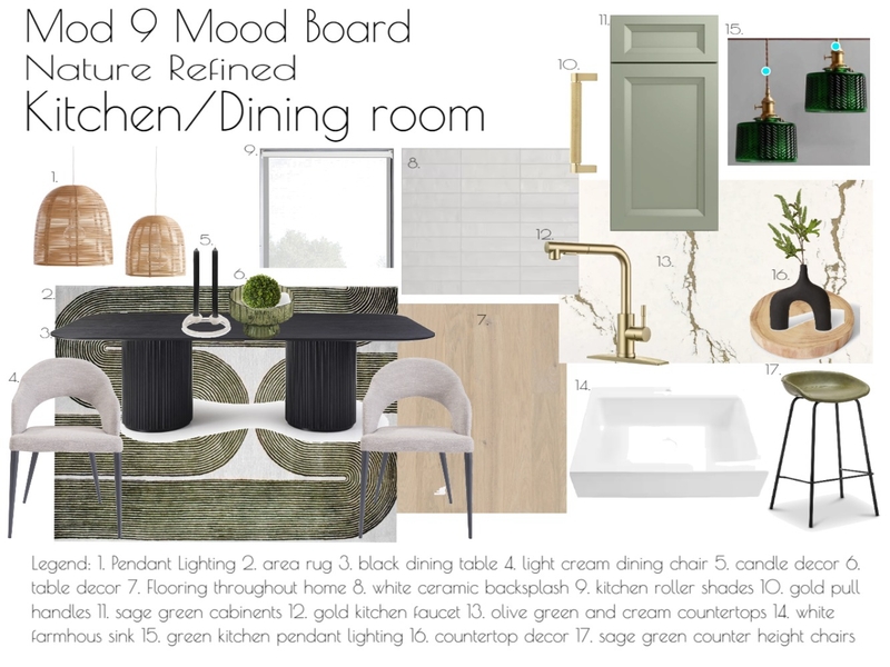 Dining/kitchen Mood Board by aloehaus on Style Sourcebook