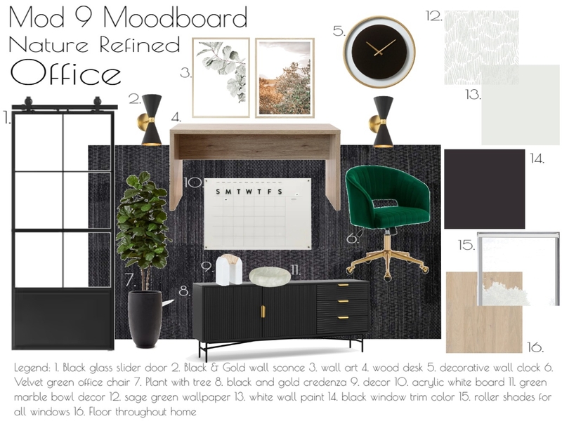 office Mood Board by aloehaus on Style Sourcebook
