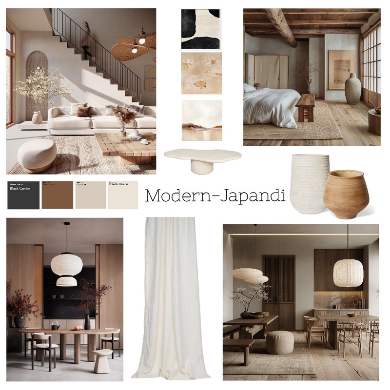 Japandi Mood Board by Amy.Ashleigh.vanRossum on Style Sourcebook