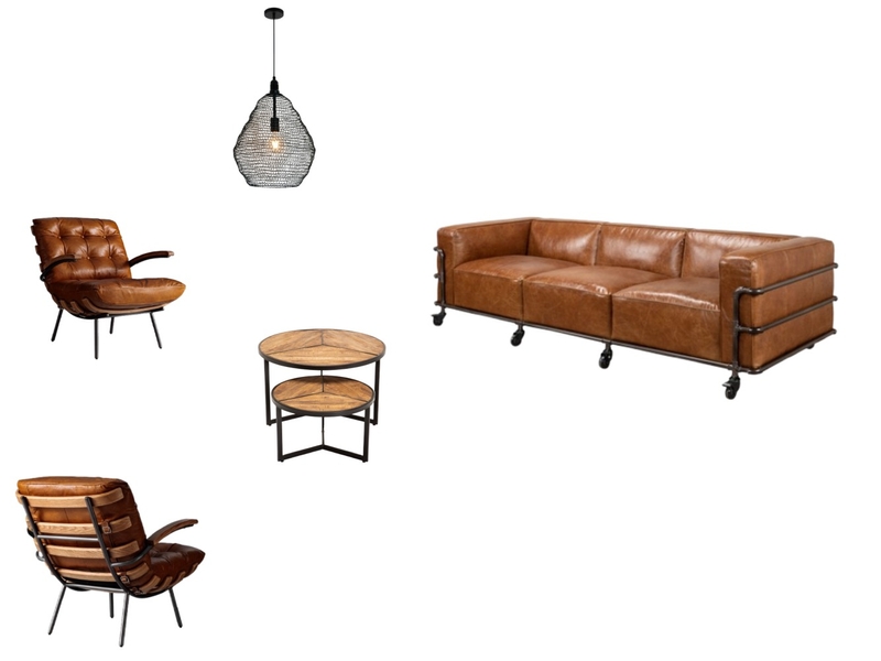 Industrial Lounge IDIA3.1 Mood Board by TiaCreates on Style Sourcebook