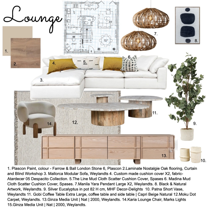 Lounge Mood Board by kgmakeupstars@gmail.com on Style Sourcebook