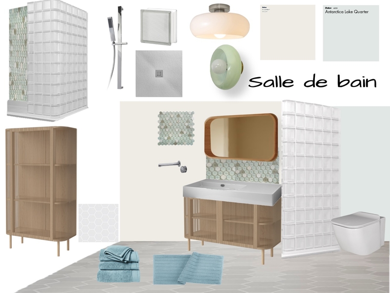 Salle de bain Mood Board by kaliatayeb@gmail.com on Style Sourcebook