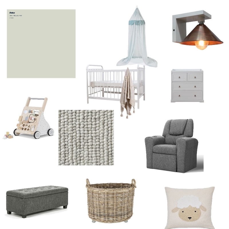Nursery room Decor Mood Board by HiranJani on Style Sourcebook
