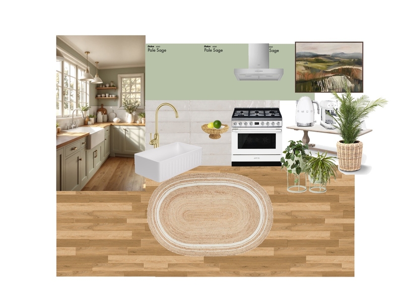 Ass 7 Task 3 - client 2 kitchen Mood Board by maddypitt on Style Sourcebook